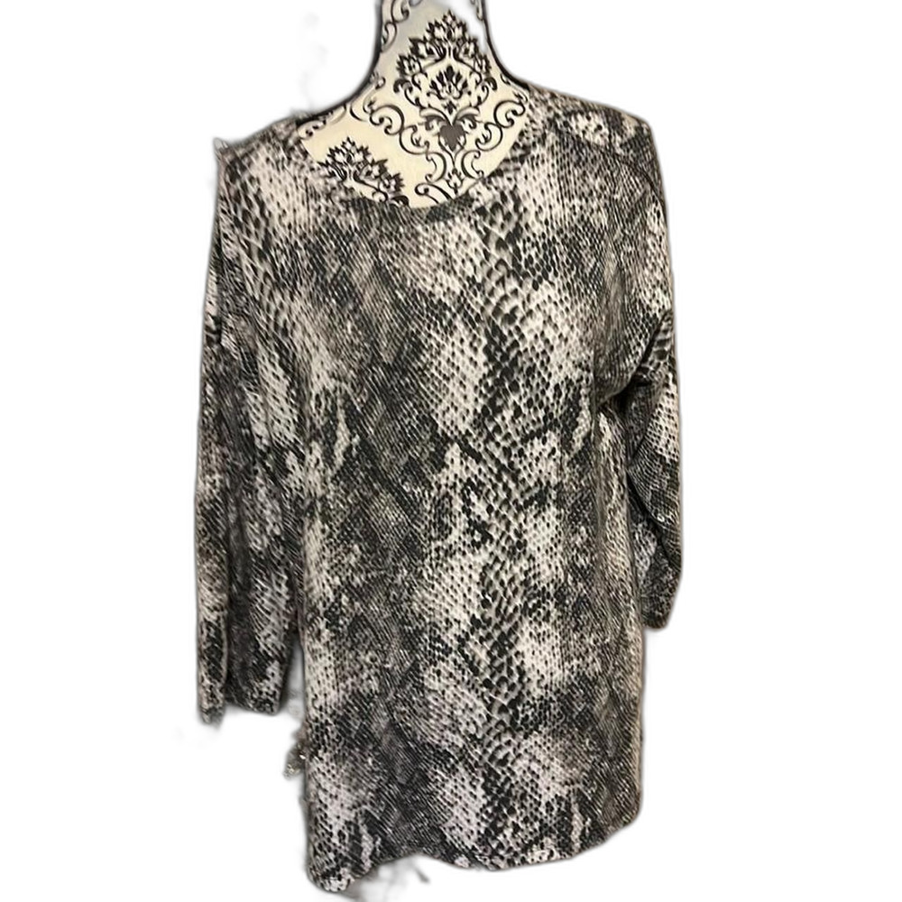 snakeskin pattern. Women's Multi Top